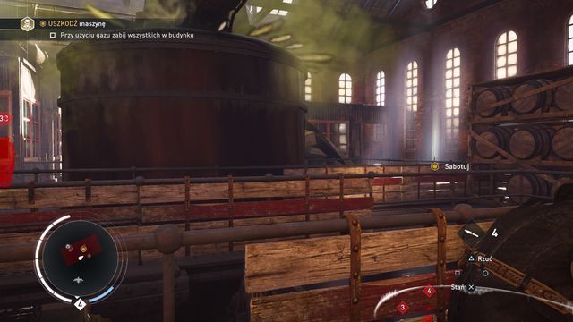 Strażnicy na ostatnim poziomie zostawiają wajchę bez opieki. - 02 - Selekcja nienaturalna | Solucja Assassins Creed Syndicate - Assassins Creed: Syndicate - poradnik do gry
