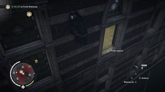 Punkt wejścia znajdujący się blisko wskazywanego punktu widokowego. - 05 - Śmiertelna dawka | Solucja Assassins Creed Syndicate - Assassins Creed: Syndicate - poradnik do gry