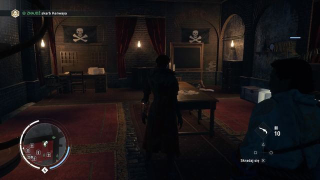 W ukrytym pomieszczeniu zbadaj skarb leżący na wprost od wejścia. - 07 - Gra ze słuchu | Solucja Assassins Creed Syndicate - Assassins Creed: Syndicate - poradnik do gry
