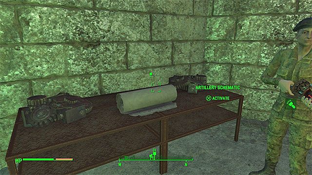 Odszukaj w zbrojowni schemat artylerii - Stare działa | Zadania frakcji Minutemanów | Solucja Fallout 4 - Fallout 4 - poradnik do gry