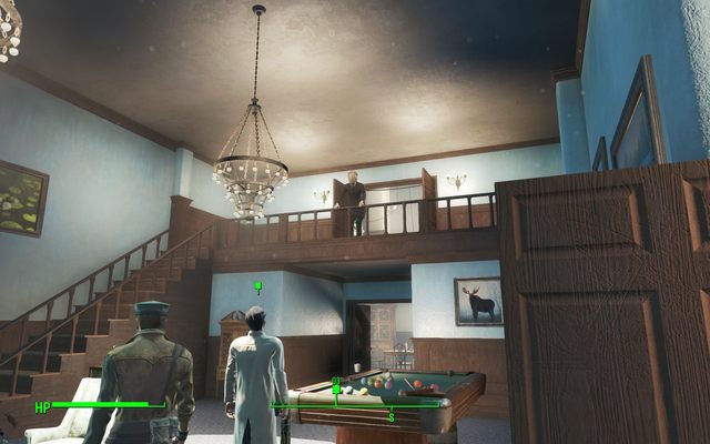 Gdy wrócisz do Domu Cabotów po uwolnieniu Lorenzo, zastaniesz go już na miejscu - Tajemnica domu Cabotów | Solucja Fallout 4 - Fallout 4 - poradnik do gry