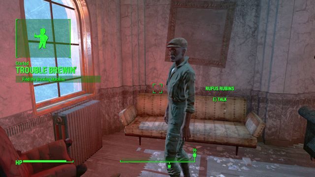 Rufus w Hotelu Rexford - Nawarzone piwo | Solucja Fallout 4 - Fallout 4 - poradnik do gry