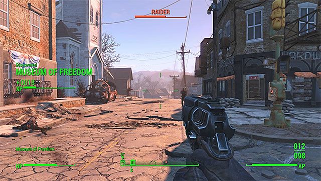 Wyeliminuj bandytów rozstawionych niedaleko muzeum - Powrót z przeszłości | Główny wątek fabularny Fallout 4 - Fallout 4 - poradnik do gry