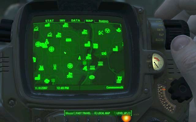 Lokalizacja pancerza w konwoju - nie potrzebujesz żadnej umiejętności, by się do niego dostać - Zaginiony Patrol - Fallout 4 - poradnik do gry