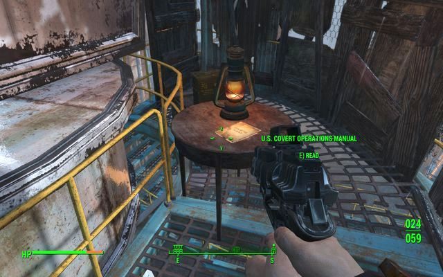 Magazyn na środkowej wieży - Zaginiony Patrol - Fallout 4 - poradnik do gry