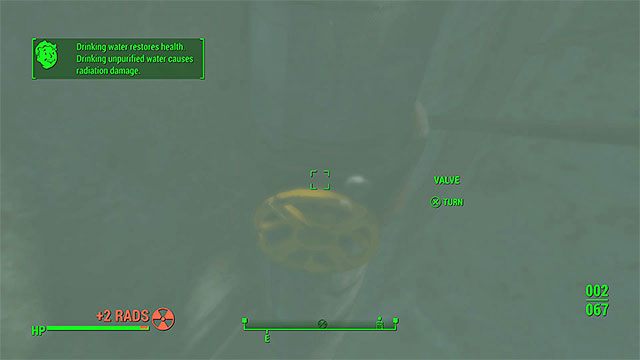 Jeden z zaworów - Wyciąganie wtyczki (Kamieniołom Thicketów) | Solucja Fallout 4 - Fallout 4 - poradnik do gry