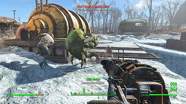 Zabij wszystkie błotniaki - Wyciąganie wtyczki (Kamieniołom Thicketów) | Solucja Fallout 4 - Fallout 4 - poradnik do gry