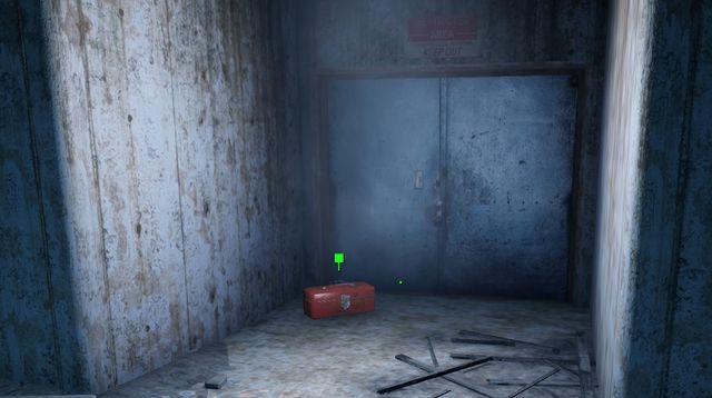 Medalik znajdziesz w czerwonej skrzynce. - Pięknym za nadobne (Farma Abernathych) | Solucja Fallout 4 - Fallout 4 - poradnik do gry