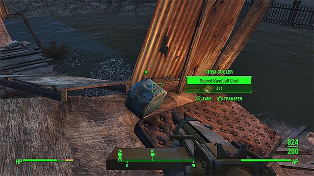 Miejsce odnalezienia karty kolekcjonerskiej - Zagrywka na lewe pole | Solucja Fallout 4 - Fallout 4 - poradnik do gry
