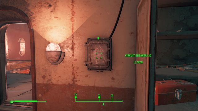 Wróć do głównego pomieszczenia i skorzystaj z windy - Łupy wojenne | Zadania frakcji Bractwa Stali | Solucja Fallout 4 - Fallout 4 - poradnik do gry