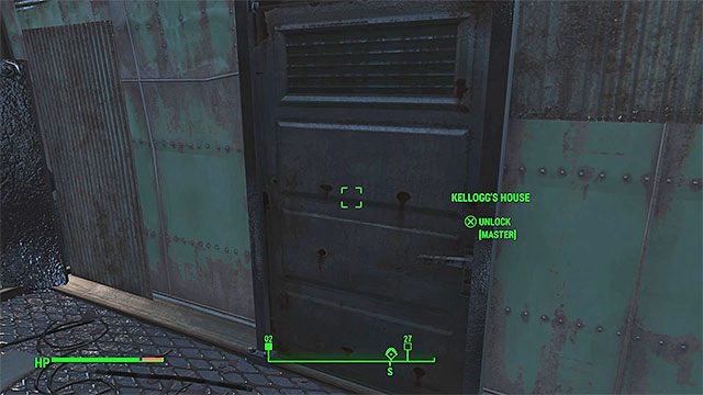 Możesz skorzystać z rozwiniętych umiejętności otwierania zamków - W pogoni za tropem | Główny wątek fabularny Fallout 4 - Fallout 4 - poradnik do gry