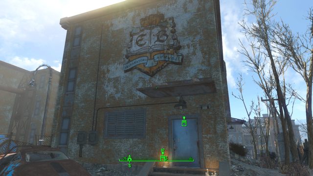 Wejście do Szkoły wschodniobostońskiej - Zabij Zellera i uwolnij ocalałych ludzi | Solucja Fallout 4 - Fallout 4 - poradnik do gry