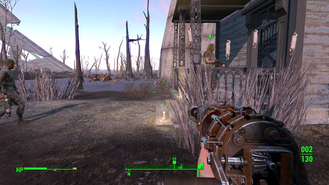 Możesz pozwolić Kuli i jego ludziom wejść do domu po czym zaatakować ich - Dzieciak na zimno (University Point) | Solucja Fallout 4 - Fallout 4 - poradnik do gry
