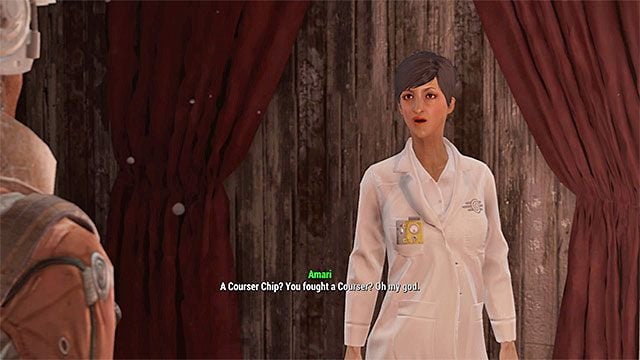 Pokaż chip doktor Amari - Poziom molekularny - początek zadania | Główny wątek fabularny Fallout 4 - Fallout 4 - poradnik do gry