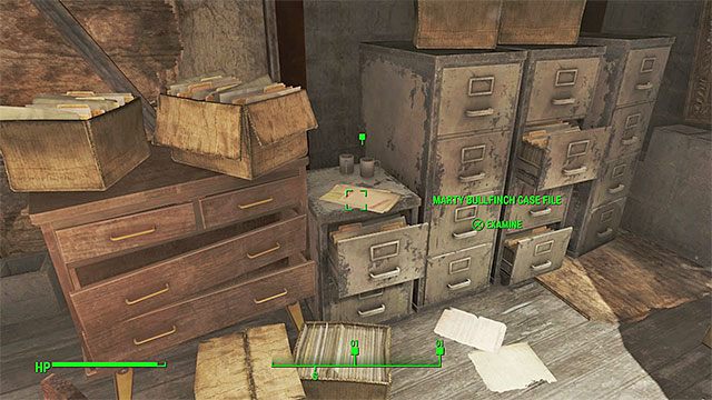 Miejsce odnalezienia akt śledczych - Złocony Pasikonik - Nick Valentine | Zadania towarzyszy | Solucja Fallout 4 - Fallout 4 - poradnik do gry
