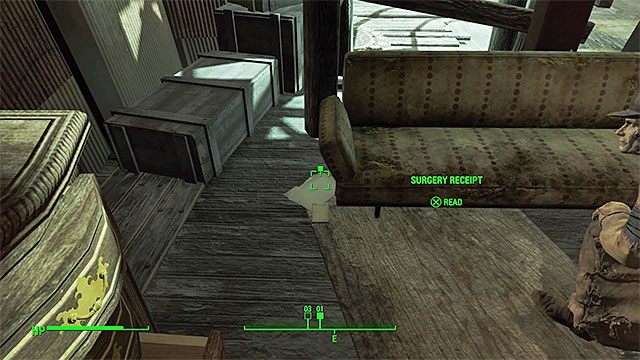 Po tym jak użyjesz klucza lub włamiesz się rozpocznij eksplorację domu Earla Sterlinga - Jak kamień w wodę - Nick Valentine | Zadania towarzyszy | Solucja Fallout 4 - Fallout 4 - poradnik do gry