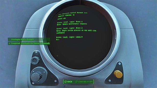 Sprawdzaj kolejne terminale aż quest ulegnie aktualizacji - Przeciekom stop | Solucja Fallout 4 - Fallout 4 - poradnik do gry