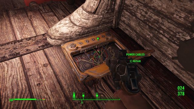 Aby przywrócić do życia systemy statku musisz znaleźć trzy skrzynki z kablami i naprawić uszkodzone wiązki - Ostatni Rejs USS Constitution (USS Constitution) | Solucja Fallout 4 - Fallout 4 - poradnik do gry
