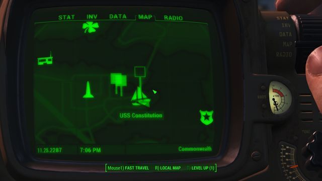 Po rozmowie z nawigatorem opuść statek i udaj się do ruin na południowym wschodzie - Ostatni Rejs USS Constitution (USS Constitution) | Solucja Fallout 4 - Fallout 4 - poradnik do gry