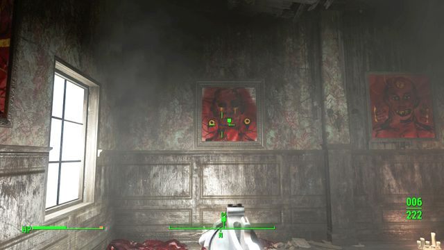 Sejf znajduje się ukryty za obrazem - Prezent Pickmana (Galeria Pickmana) | Solucja Fallout 4 - Fallout 4 - poradnik do gry