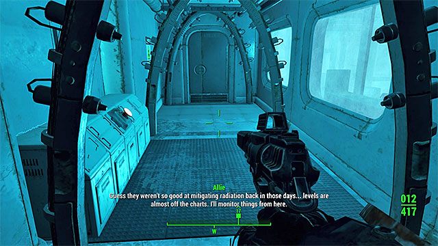 Przejście prowadzące do sali z reaktorem - Mass Fusion | Zadania frakcji Instytutu | Solucja Fallout 4 - Fallout 4 - poradnik do gry
