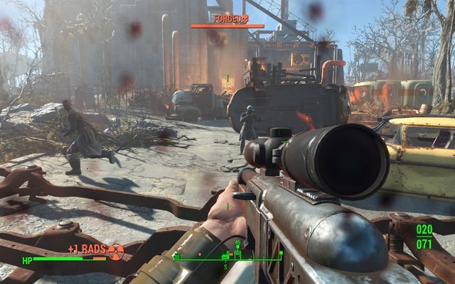 Odlewnia jest siedzibą wrogiego, rzadko spotykanego w grze gangu - Odlwenia Saugus | Malden - Sektor 2 | Mapy Fallout 4 - Fallout 4 - poradnik do gry