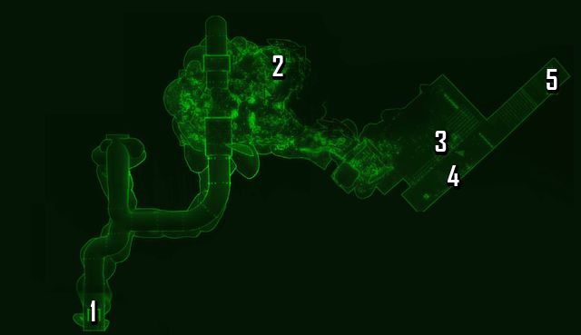 Mapa jaskiń - Staw Walden | Sanktuarium - Sektor 1 | Mapy Fallout 4 - Fallout 4 - poradnik do gry