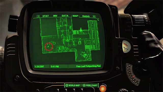 Po wkroczeniu do fabryki zajmij się masową eliminacją ghuli - Zamek - Sektor 7 | Czasopisma Fallout 4 - Fallout 4 - poradnik do gry