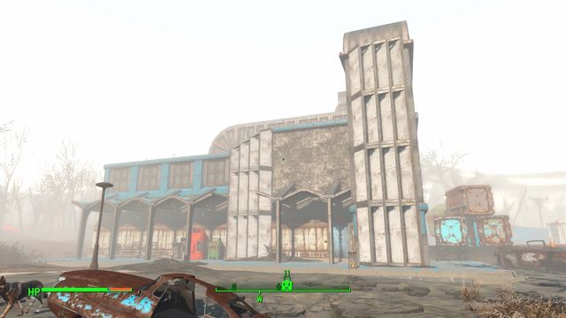 Budynek ten jest dużą fabryką elektroniki, zajętą przez roboty - Elektronika Konsumencka Watzza | Cambridge - Sektor 5 | Mapy Fallout 4 - Fallout 4 - poradnik do gry