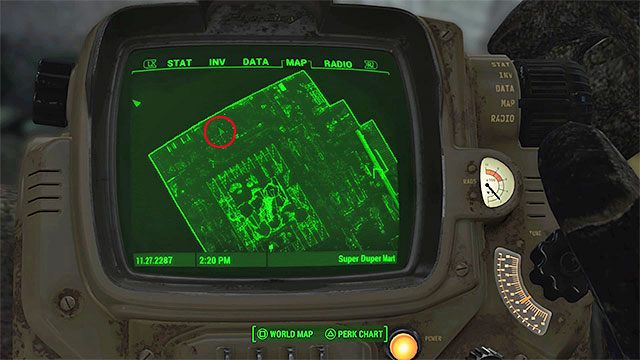 Po wkroczeniu do supermarketu zacznij się zajmować masową eksterminacją przebywających w nim ghuli - Cambridge - Sektor 5 | Czasopisma Fallout 4 - Fallout 4 - poradnik do gry