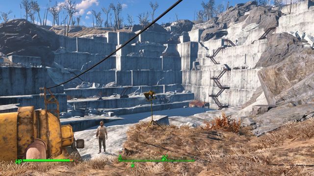 Kamieniołom Thicketów jest jedną z największych lokacji w sektorze Sanktuarium - Kamieniołom Thicketów | Sanktuarium - Sektor 1 | Mapy Fallout 4 - Fallout 4 - poradnik do gry
