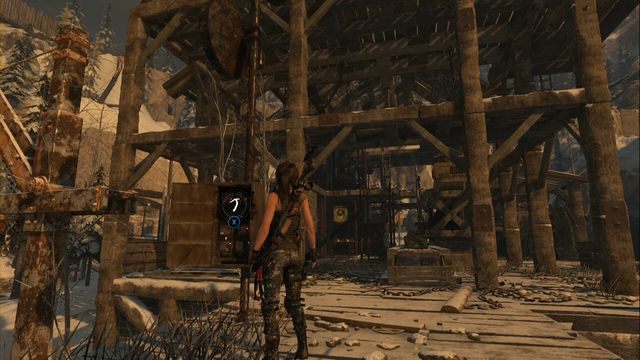 Podejdź do skrzynki i użyj czekana, aby zniszczyć nadajnik. - Rise of the Tomb Raider: Jak zdobyć wytrych? - Rise of the Tomb Raider - poradnik do gry
