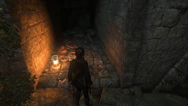 Pod mostem przejdź przez bagno na przeciwną stronę, gdzie w drugiej wnęce znajdziesz dokument - Dokumenty | Akropol | Skarby i sekrety w Rise of the Tomb Raider - Rise of the Tomb Raider - poradnik do gry