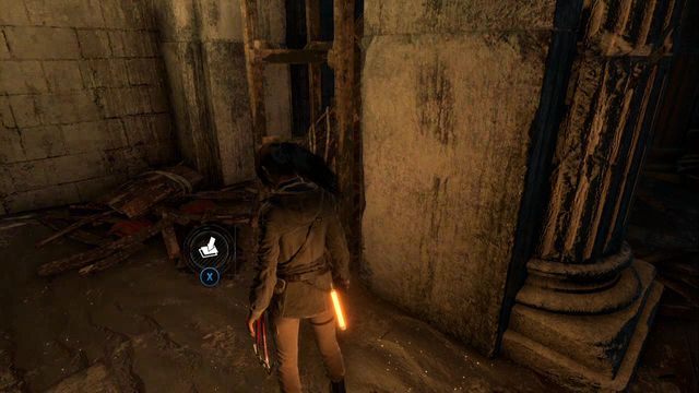 W pobliżu pierwszego pojemnika z ogniem greckim, który musisz wrzucić do wody, aby wysadzić rzeźbę - Zestawy surwiwalowe | Podtopione archiwa | Skarby w Rise of the Tomb Raider - Rise of the Tomb Raider - poradnik do gry