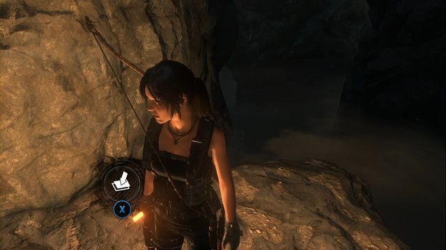 Kawałek za obozem Ceremonialna przełęcz wejdź do wody, a następnie odbij lekko w prawo - Zestawy surwiwalowe, freski i księgi | Planetarium | Rise of the Tomb Raider - Rise of the Tomb Raider - poradnik do gry