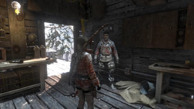 W środku znajdziesz handlarza - Rise of the Tomb Raider: Zjedź na teren więzienia | Nieoczekiwane odkrycie - Rise of the Tomb Raider - poradnik do gry