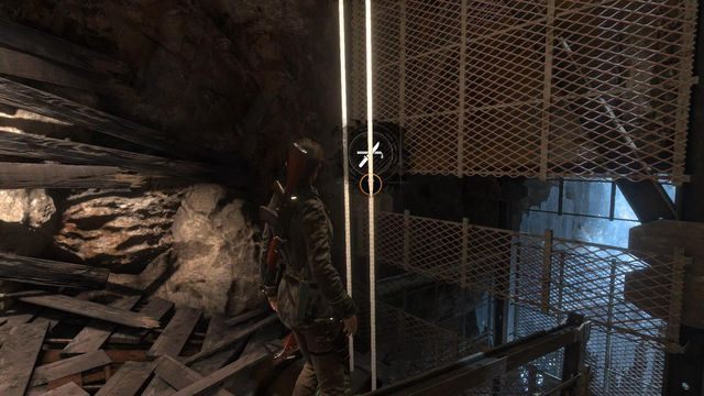 Podejdź do windy i przetnij obie znajdujące się tam liny - Rise of the Tomb Raider: Znajdź drogę przez górę | Skrót - Rise of the Tomb Raider - poradnik do gry