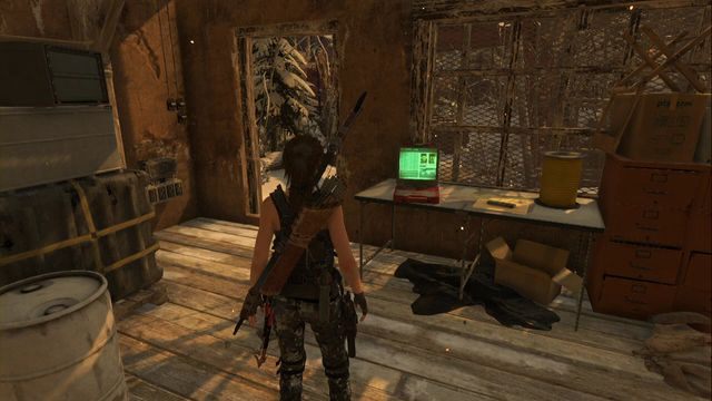 Zaraz po wejściu do budynku, na biurku z lewej strony - Dokumenty | Kompleks radziecki | Skarby i sekrety w Rise of the Tomb Raider - Rise of the Tomb Raider - poradnik do gry
