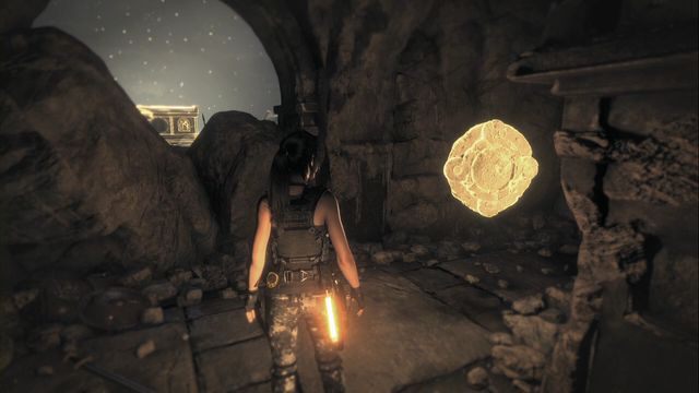 W krypcie, po zejściu na sam dół - Freski | Kompleks radziecki | Skarby i sekrety w Rise of the Tomb Raider - Rise of the Tomb Raider - poradnik do gry