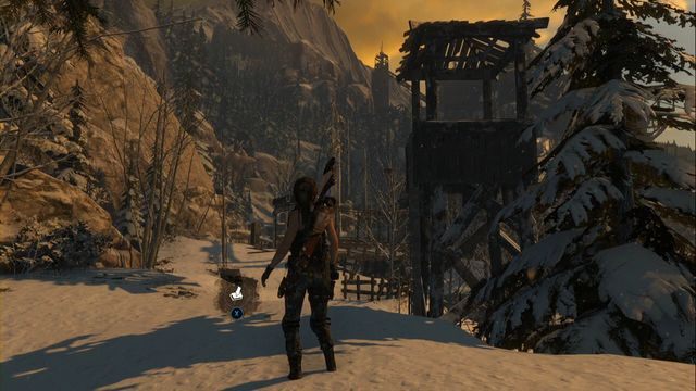 W pobliżu wejścia do krypty, na półce skalnej - Skrzynie i skarby z krypty | Kompleks radziecki | Skarby Rise of the Tomb Raider - Rise of the Tomb Raider - poradnik do gry