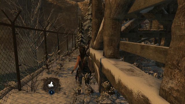 Przy ogrodzeniu, zaraz za wieżyczką strażniczą - Skrzynie i skarby z krypty | Kompleks radziecki | Skarby Rise of the Tomb Raider - Rise of the Tomb Raider - poradnik do gry
