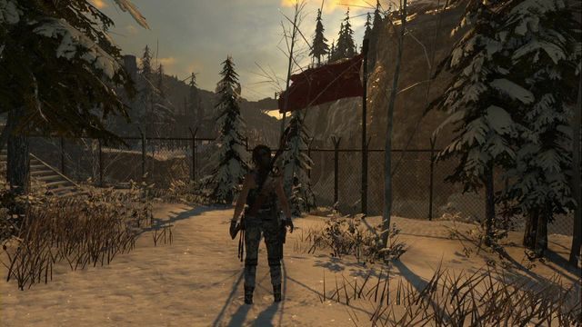 Flaga 1 - Wyzwania 2 - flagi | Kompleks radziecki | Skarby w Rise of the Tomb Raider - Rise of the Tomb Raider - poradnik do gry