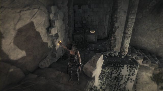 Na schodach, w samym rogu lokacji - Artefakty | Geotermiczna dolina | Skarby i sekrety w Rise of the Tomb Raider - Rise of the Tomb Raider - poradnik do gry
