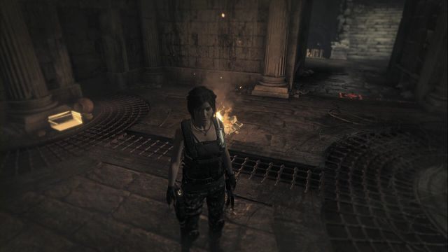 W obozie Wodne sanktuarium, znajdującym się w grobowcu Łaźnie Kitieżu - Artefakty | Geotermiczna dolina | Skarby i sekrety w Rise of the Tomb Raider - Rise of the Tomb Raider - poradnik do gry