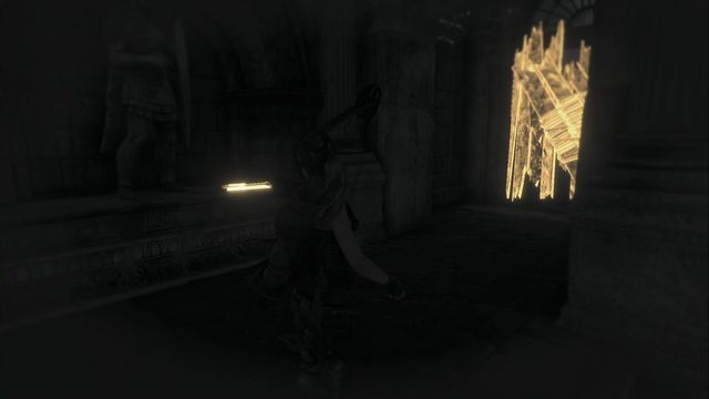 Przy rzeźbie w odblokowanym korytarzu, po oczyszczeniu z wody grobowca Łaźnie Kitieżu - Dokumenty 16-33 | Geotermiczna dolina | Skarby w Rise of the Tomb Raider - Rise of the Tomb Raider - poradnik do gry