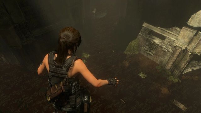 Zeskocz na dół i podpłyń do łodzi. - Grobowiec 1 - Łaźnie Kitieżu | Geotermiczna dolina | Rise of the Tomb Raider - Rise of the Tomb Raider - poradnik do gry