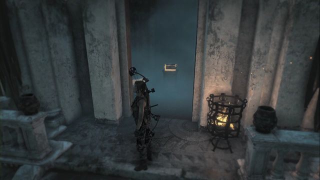 Spal tkaniny zasłaniające wejście, artefakt znajduje się w środku - Artefakty | Zaginione miasto | Skarby i sekrety w Rise of the Tomb Raider - Rise of the Tomb Raider - poradnik do gry