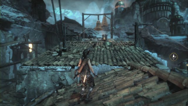 Dzwon 2 - Wyzwania 1 - sygnały ogniowe i dzwony | Zaginione miasto - Rise of the Tomb Raider - poradnik do gry