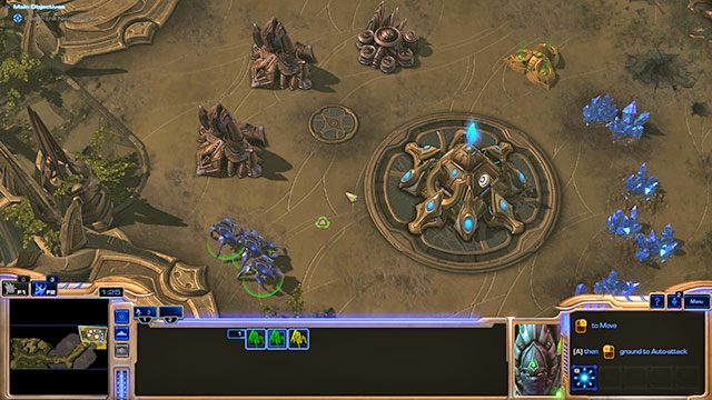 Ta misja podzielona jest na trzy części - Misja 2 - Rosnący cień | Kampania - Dziedzictwo Otchłani | Starcraft II - StarCraft II: Legacy of the Void - poradnik do gry