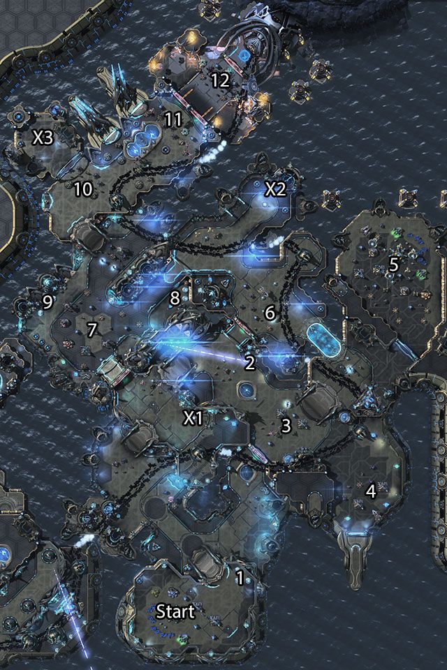Miejsce: Glacius - Misja 6 - Zakazana broń | Kampania - Dziedzictwo Otchłani | Starcraft II - StarCraft II: Legacy of the Void - poradnik do gry
